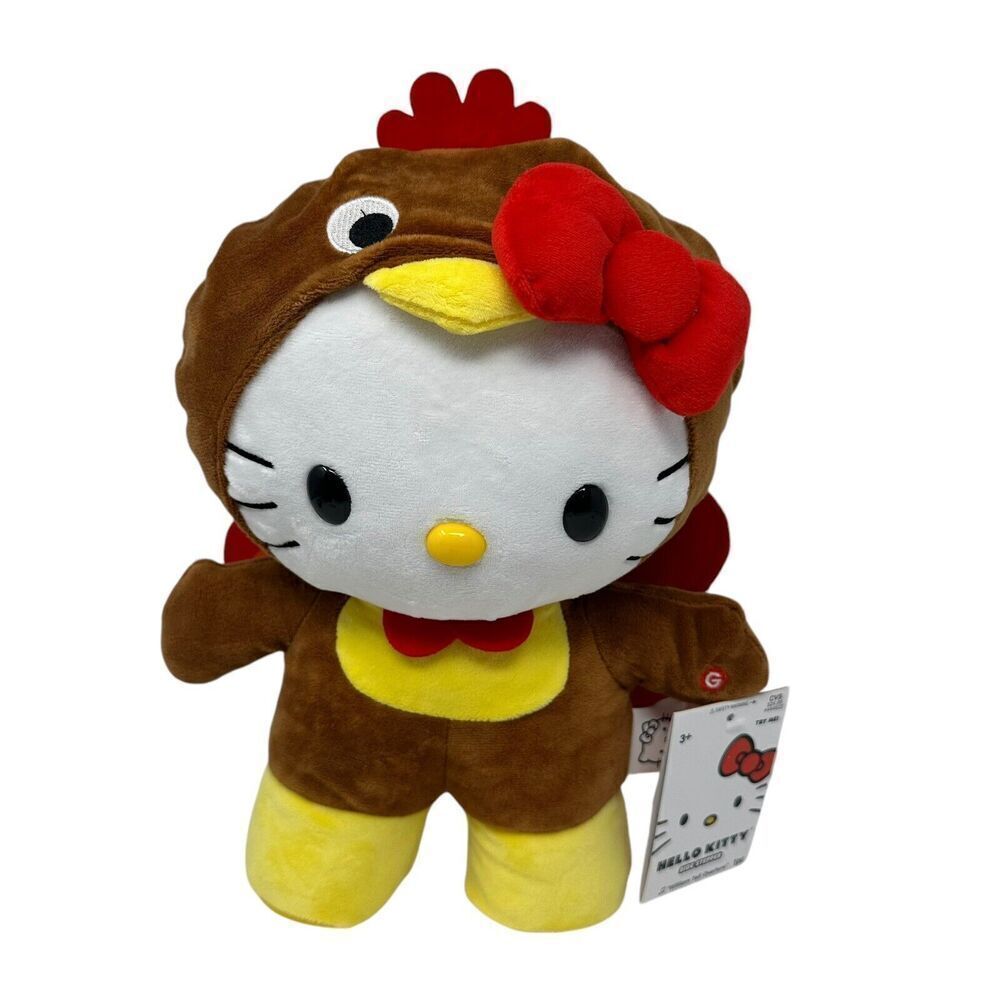 NEW 2024 Hello Kitty Harvest Greeter Side Stepper Thanksgiving Turkey Dances CVS
